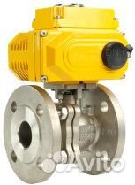 Кран шаровой DN.ru кшфп.316.200 Ду50 Ру40 полнопроходной двухходовой, нержавеющая сталь 316, фланцев