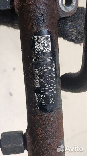 Рампа топливная Mercedes Sprinter