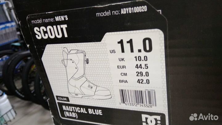 Сноубордические ботинки DC Scout р. 42