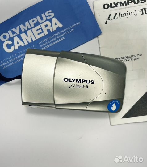 Olympus mju ii пленочный фотоаппарат