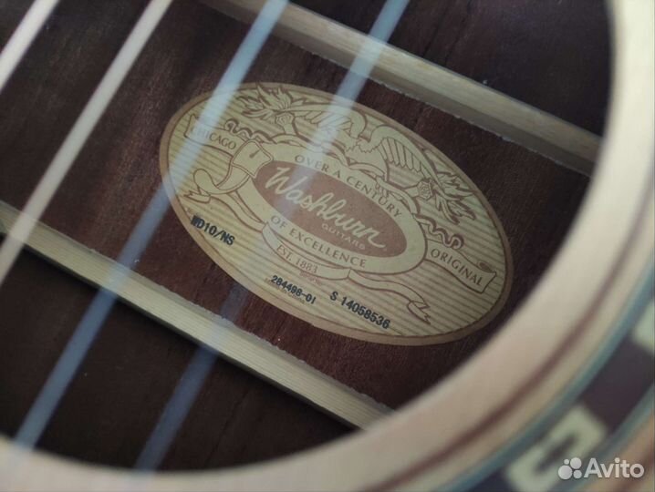 Washburn WD10NS Массив с чехлом