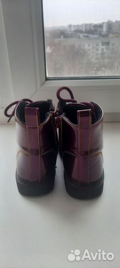 Ботинки демисезонные для девочки 27 размер