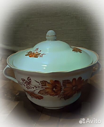 Фарфор СССР супница