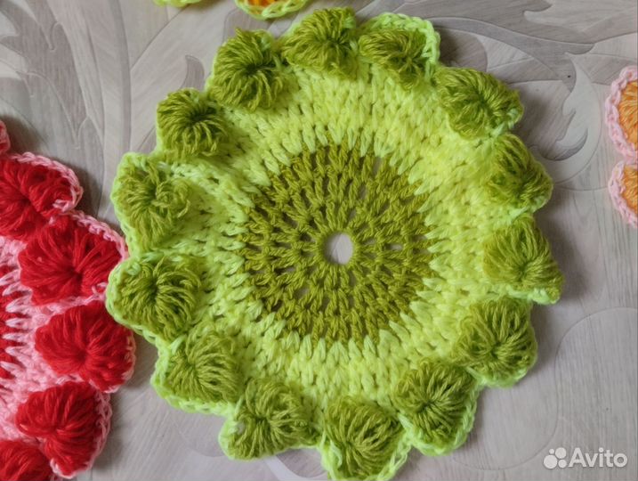 Салфетки вязаные крючком