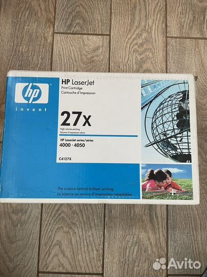 Картридж hp laserjet c4127x
