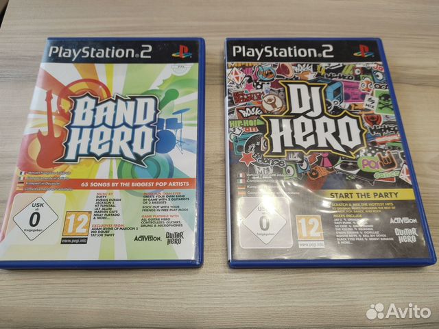 Band Hero + DJ Hero PS2