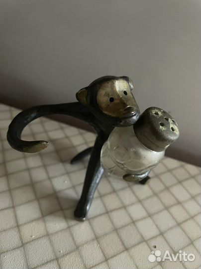 Солонка СССР обезьянка