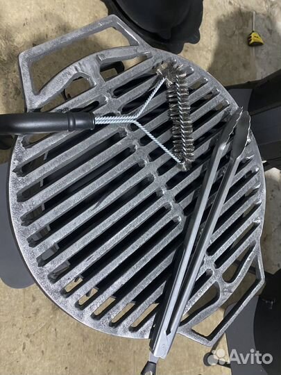 Чугунная решетка гриль