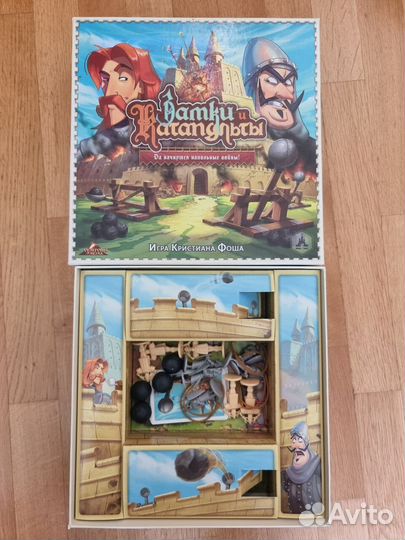 Настольная игра Замки и Катапульты, 2 набора