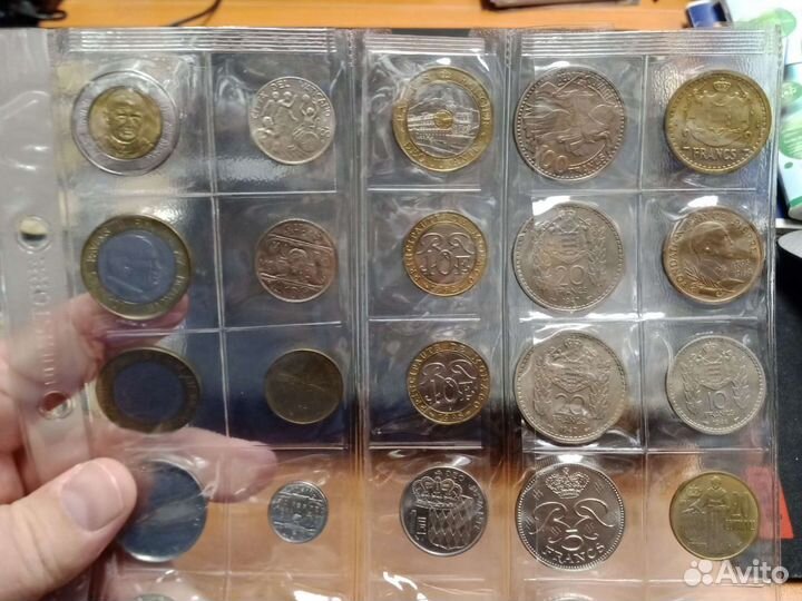 Монеты Ватикан и Монако