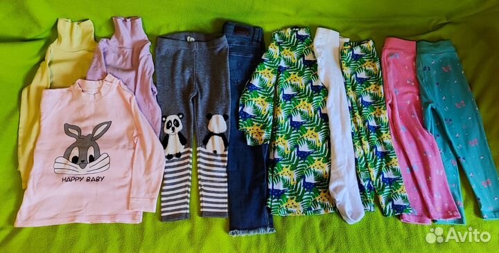 Пакет вещей для девочки 3-4 года