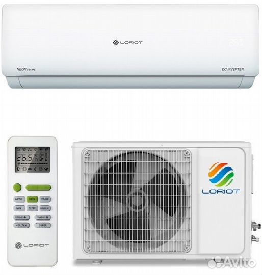 Кондиционер loriot LAC IN-07TA neon inverter