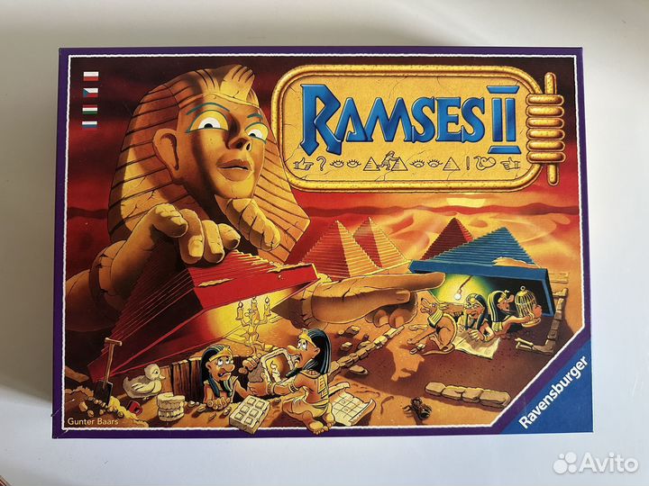 Настольная игра Ramses 2 состояние новой