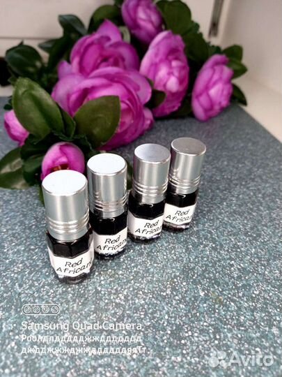 Масляные духи.Red Africano. Оригинал