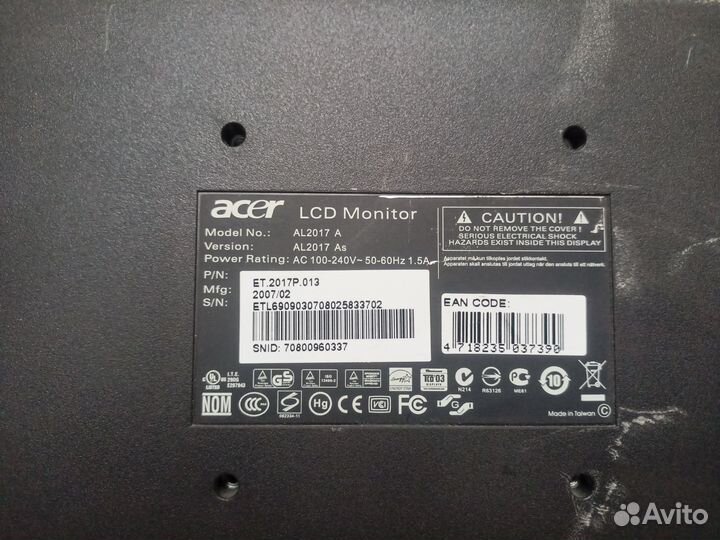 Монитор Acer