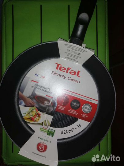 Сковорода Tefal Simply Clean, 24 см