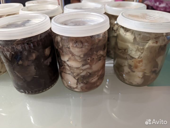 Грибы соленые и маринованные