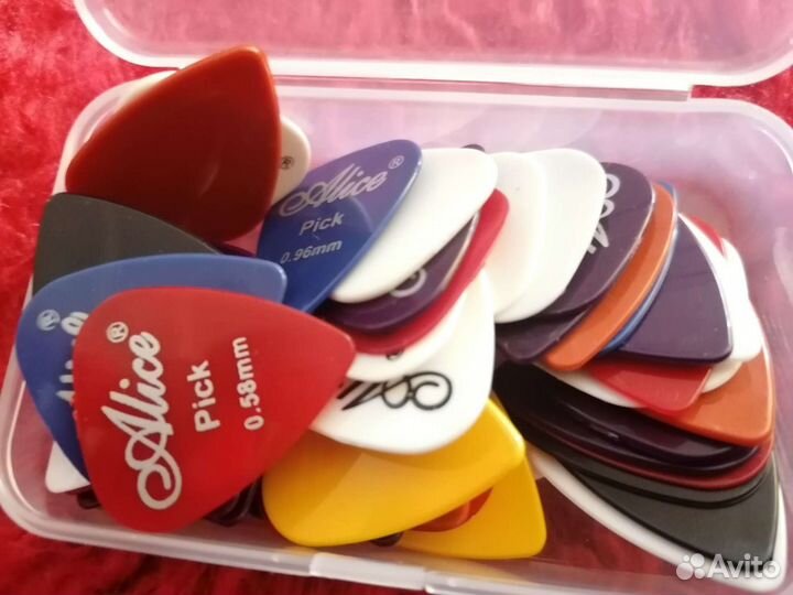 Медиатор для Бас гитары разной толщины по шт