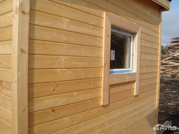 Бытовка деревянная 6,0х2,3, новая