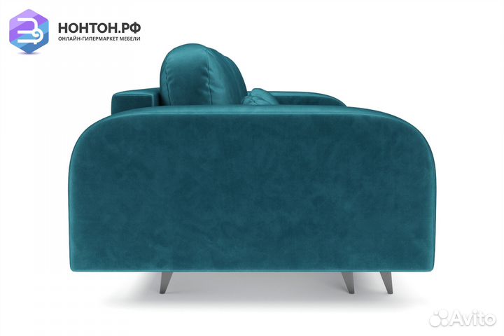 Диван тик-так Цюрих сине-зеленый