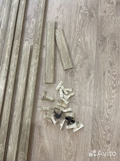 Плинтус напольный бу