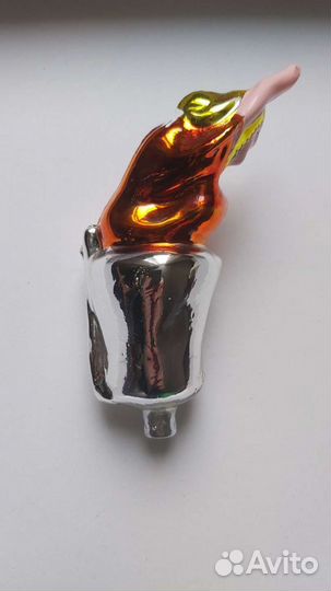 Ёлочная игрушка СССР баба яга