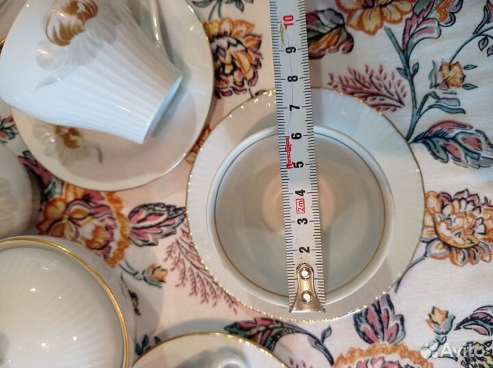 Кофейный сервиз гдр, ильменау, начало 80 гг