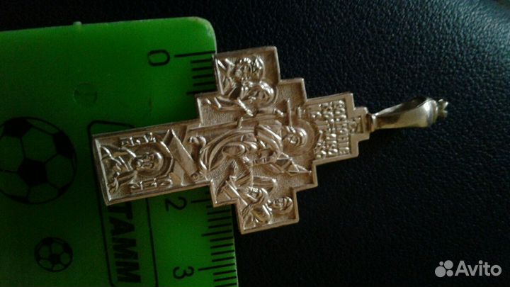 Крест серебрянный