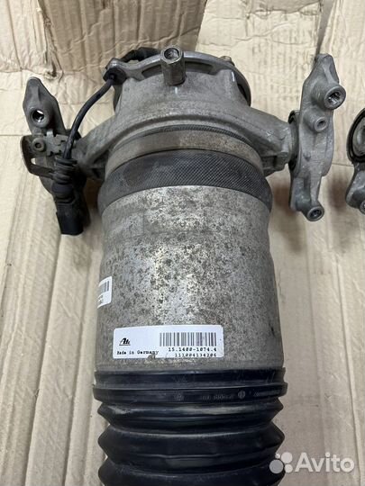 Задние пневмостойки на porsche cayenne 958