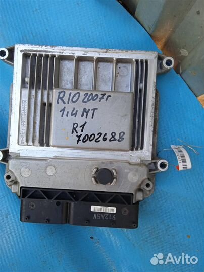 Эбу (блок управления) двигателя Kia Rio (2005-201