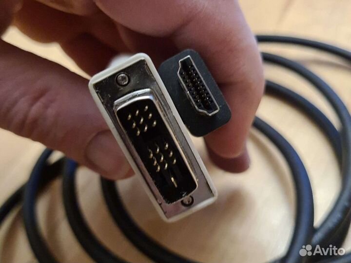 Кабель для монитора vga-vga, dvi-hdmi