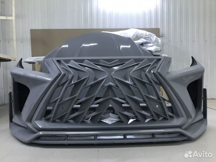 Передний бампер Lexus-RX 4G 2015-2022