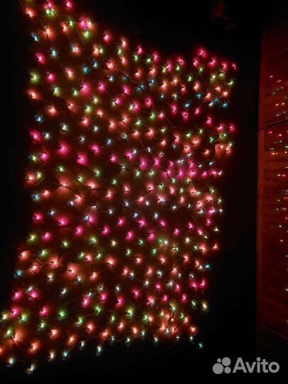 Гирлянда новогодняя, сетка