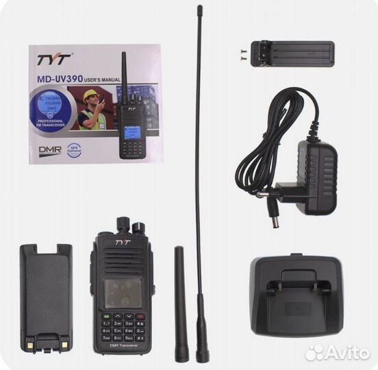 Радиостанция TYT MD-UV390 DMR (10w)