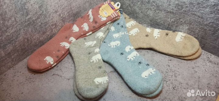 Носки тёплые женские