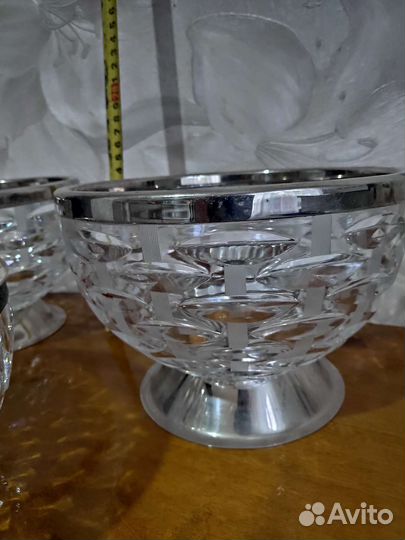 Хрусталь с ободком СССР