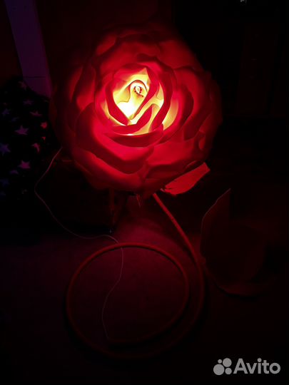 Светильник напольный роза