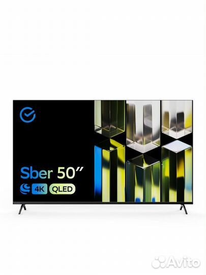 Умный телевизор sber 50 / 4К / Qled