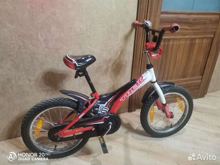 Детский велосипед trek jet 16