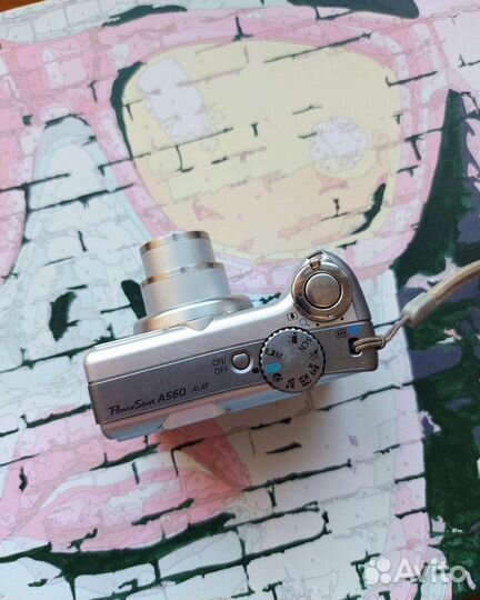 Canon PowerShot A560 цифровой фотоаппарат