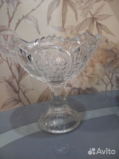 Ваза хрусталь новая