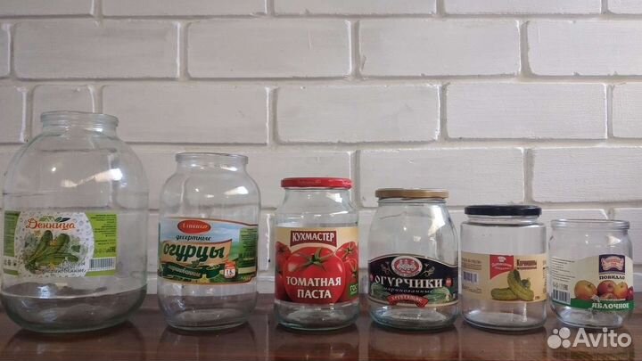 Банки стеклянные