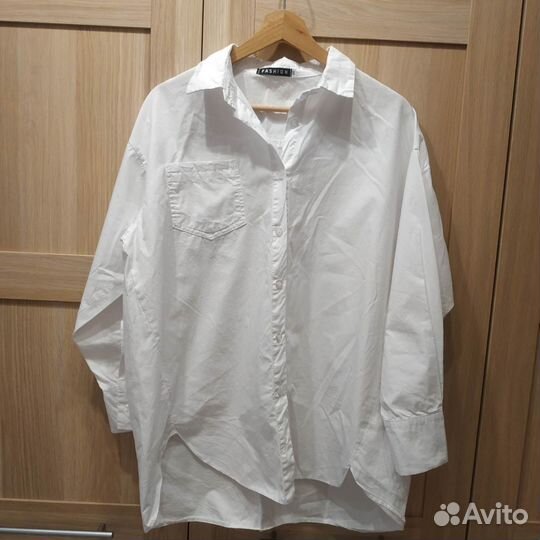 Рубашка белая Oversize