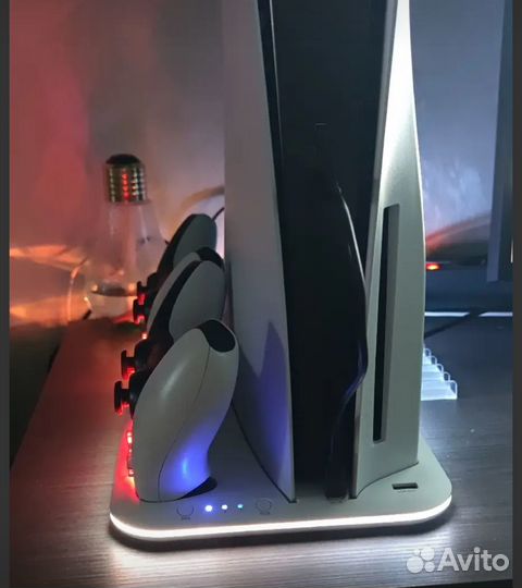 Док станция PS5 / Зарядка / Охлаждение