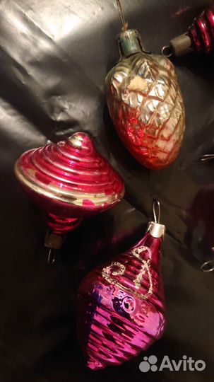 Шишки Юла елочные игрушки СССР