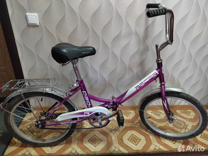 Велосипед со складной рамой