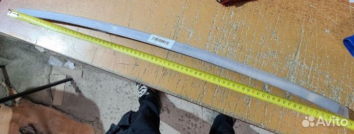 Накладка хром на решетку радиатора нижняя Веста