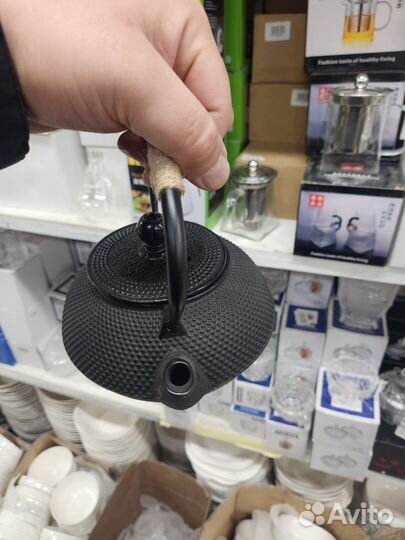 Чайник заварной чугунный