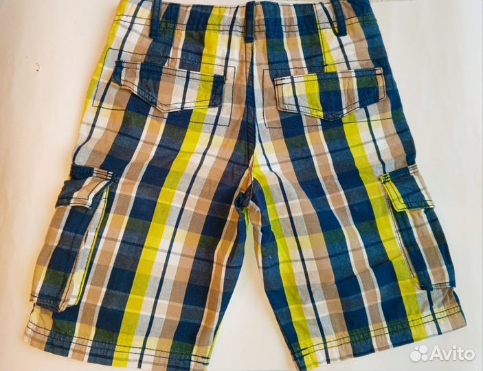 Детские шорты карго новые, 5-6 лет