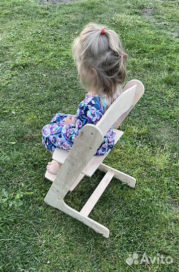Детский растущий стул